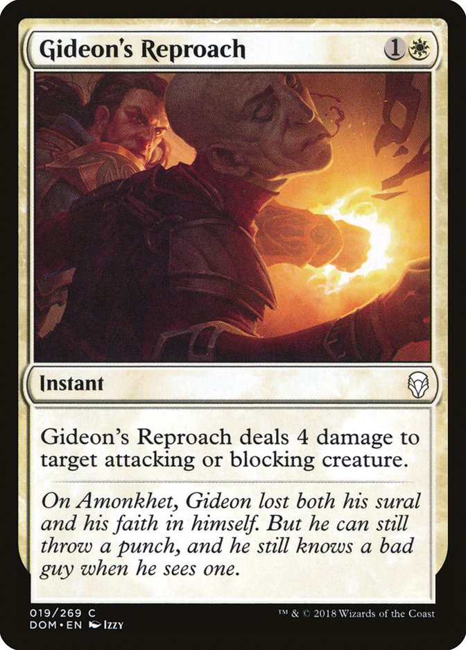 Gideon's Reproach [Dominaria] | A1Comics