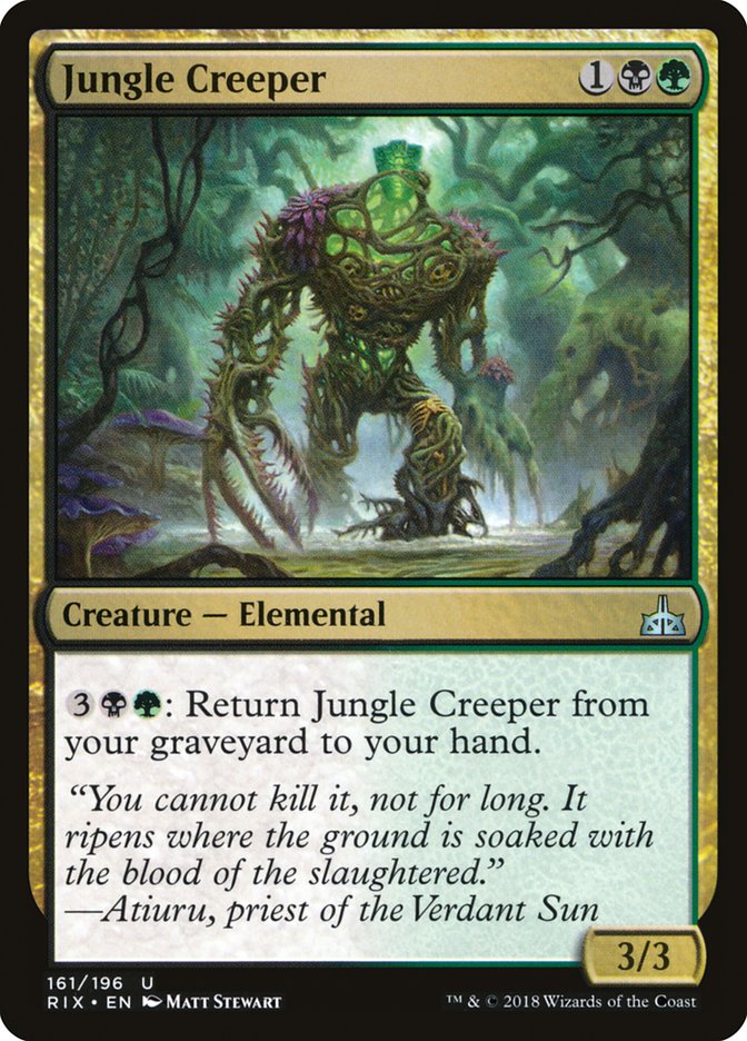 Jungle Creeper [Rivals of Ixalan] | A1Comics