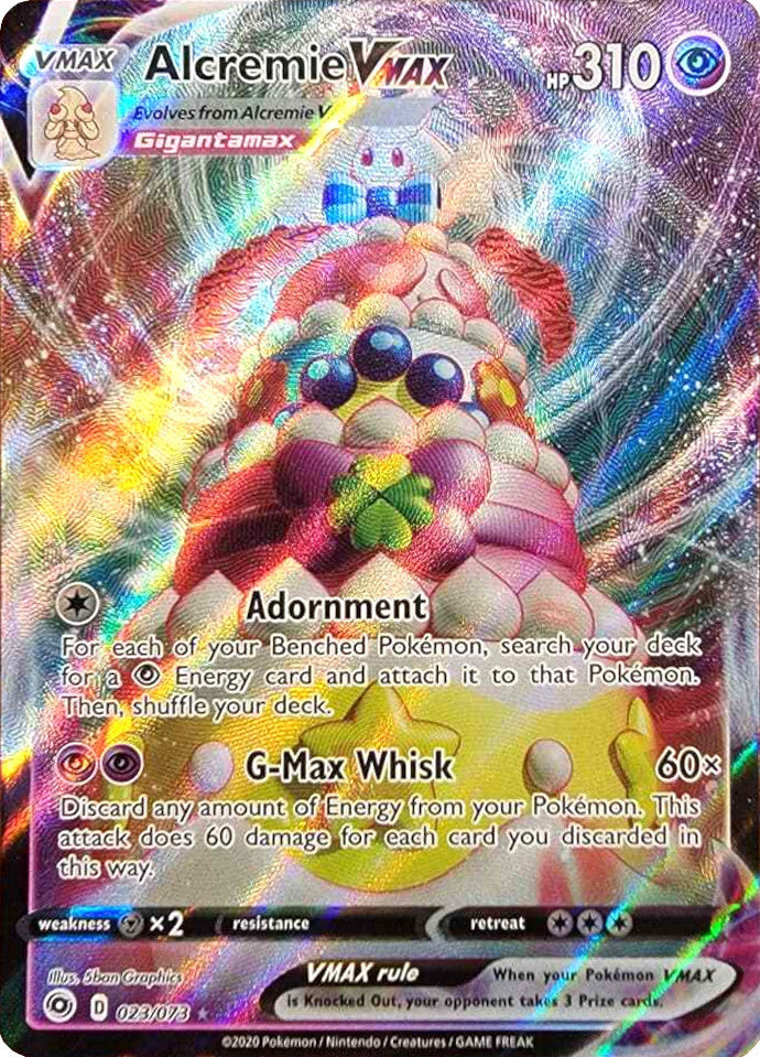 Alcremie VMAX (023/073) [Prize Pack Series One] | A1Comics