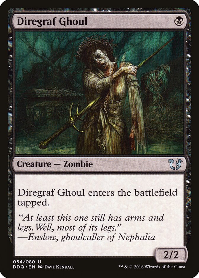 Diregraf Ghoul [Duel Decks: Blessed vs. Cursed] | A1Comics