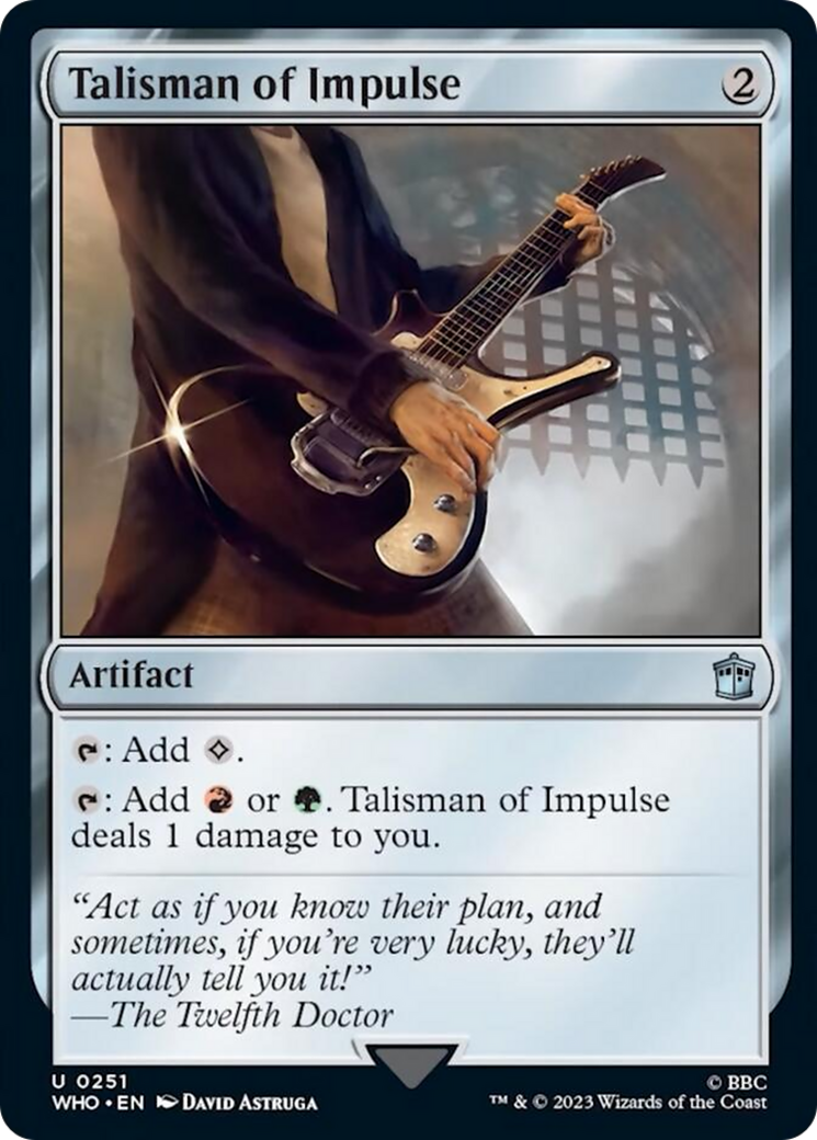 Talisman of Impulse [Doctor Who] | A1Comics