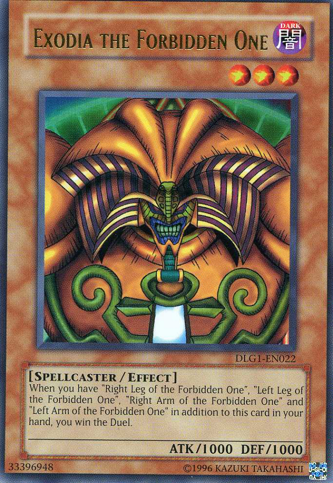 Exodia the Forbidden One [DLG1-EN022] Ultra Rare | A1Comics