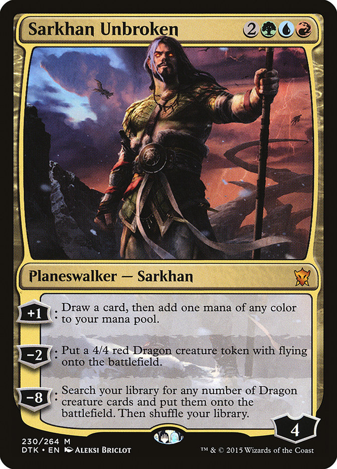 Sarkhan Unbroken [Dragons of Tarkir] | A1Comics