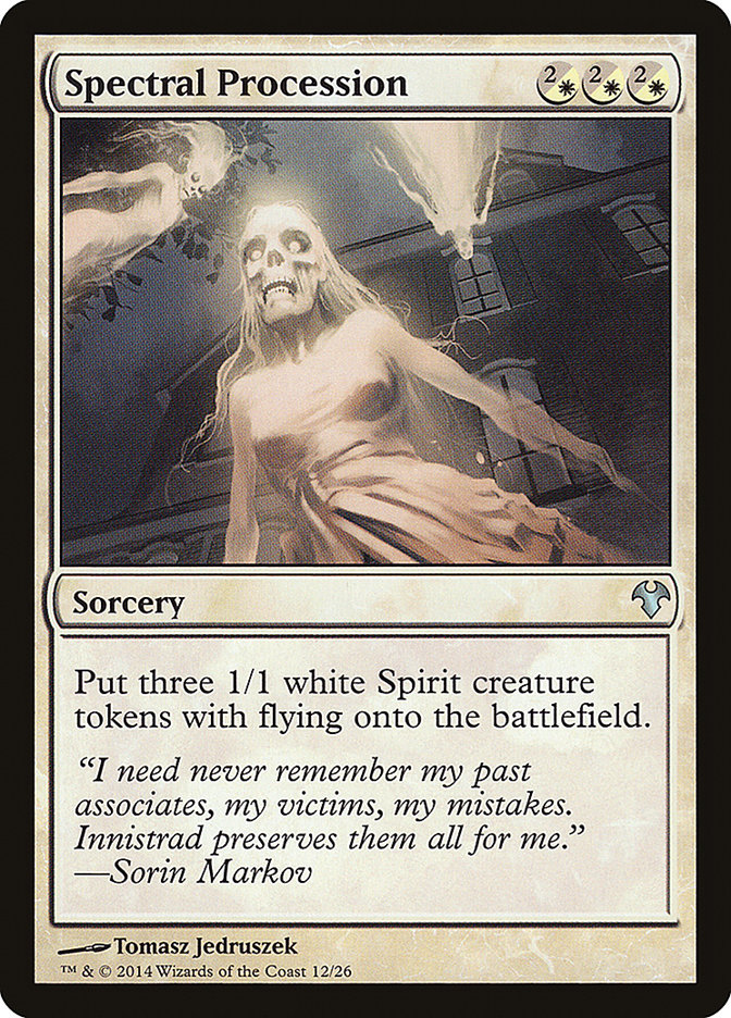 Spectral Procession [Modern Event Deck 2014] | A1Comics