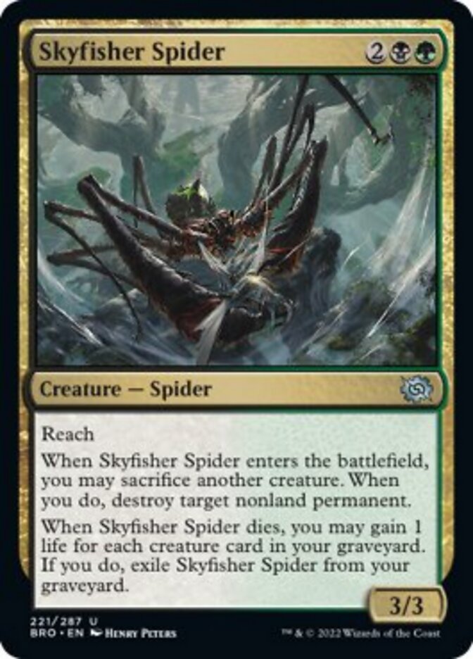 Skyfisher Spider [The Brothers' War] | A1Comics