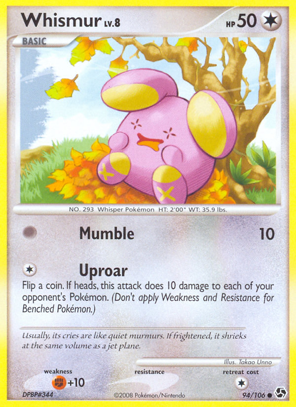 Whismur (94/106) [Diamond & Pearl: Great Encounters] | A1Comics