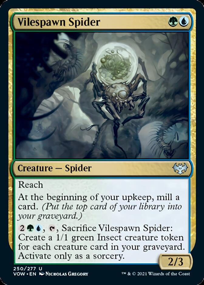 Vilespawn Spider [Innistrad: Crimson Vow] | A1Comics