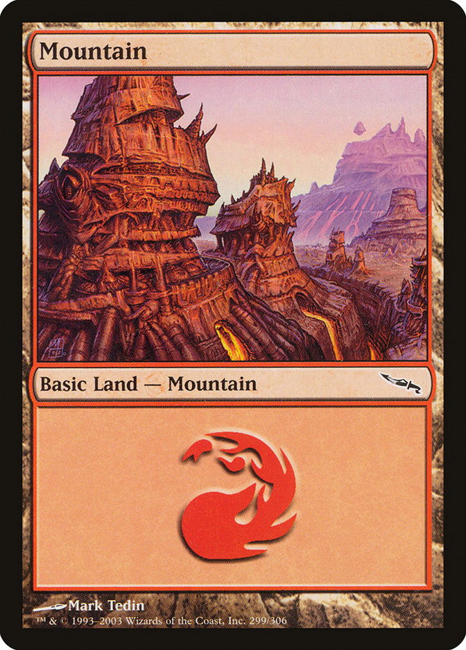 Mountain (299) [Mirrodin] | A1Comics