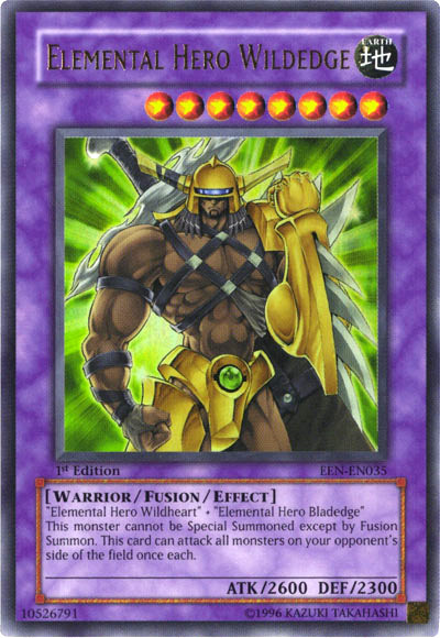 Elemental Hero Wildedge [EEN-EN035] Ultra Rare | A1Comics