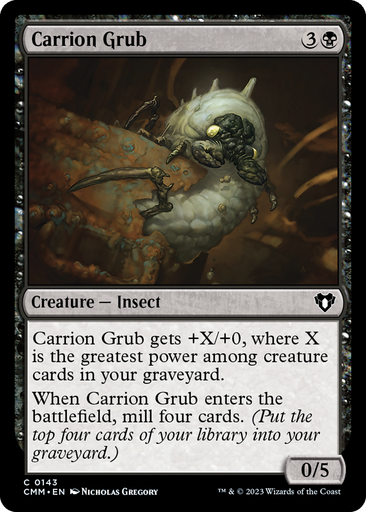 Carrion Grub [Commander Masters] | A1Comics