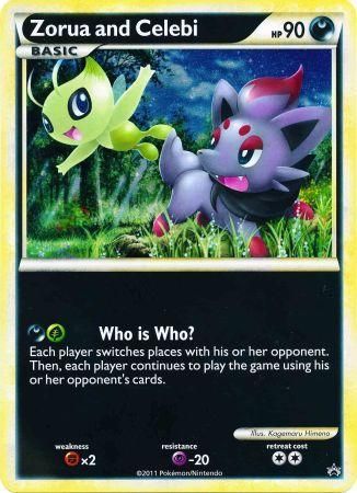 Zorua and Celebi (Jumbo Card) [Miscellaneous Cards] | A1Comics