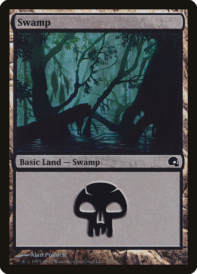 Swamp (30) [Premium Deck Series: Graveborn] | A1Comics