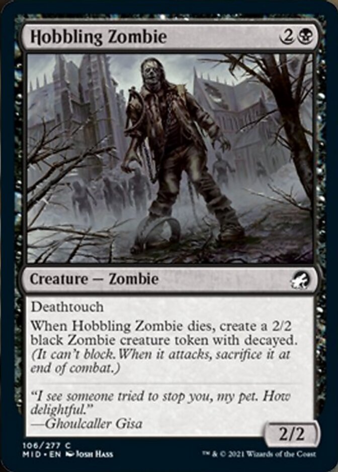 Hobbling Zombie [Innistrad: Midnight Hunt] | A1Comics