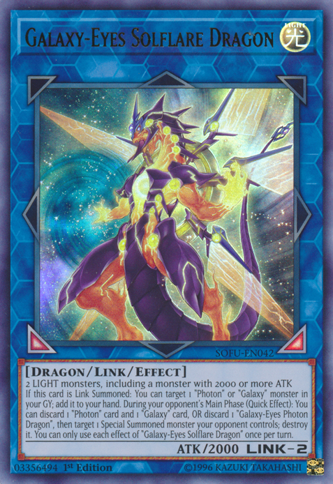 Galaxy-Eyes Solflare Dragon [SOFU-EN042] Ultra Rare | A1Comics