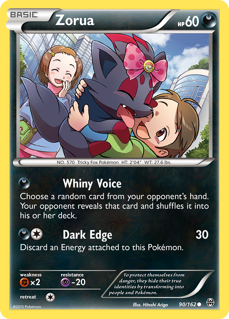 Zorua (90/162) [XY: BREAKthrough] | A1Comics