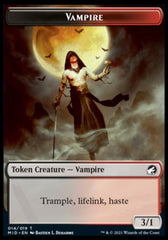 Zombie (005) // Vampire Double-Sided Token [Innistrad: Midnight Hunt Tokens] | A1Comics