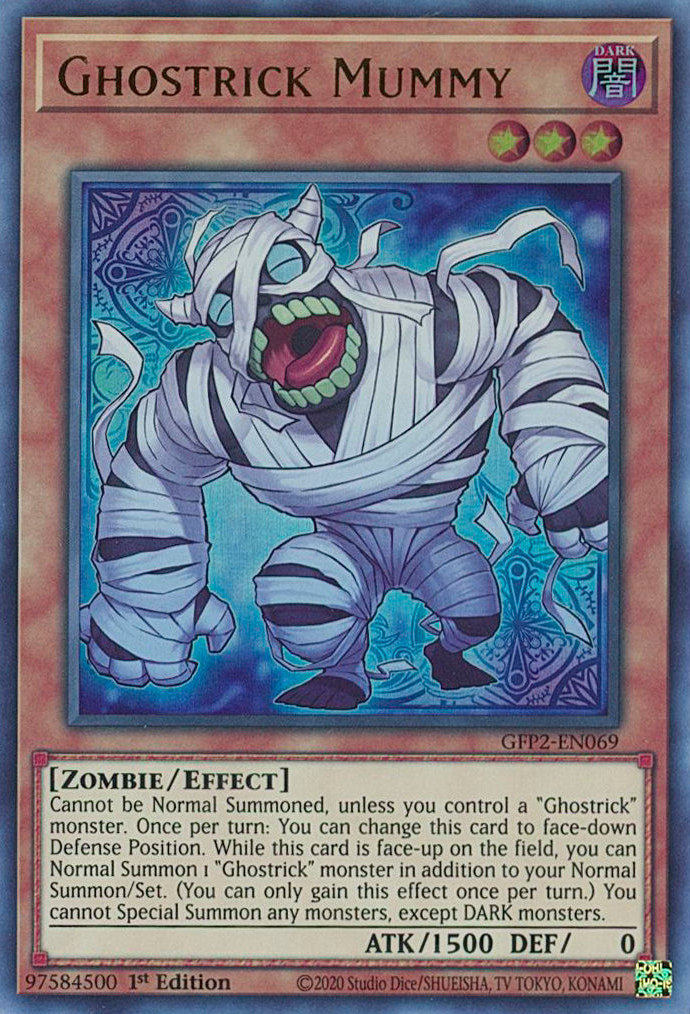 Ghostrick Mummy [GFP2-EN069] Ultra Rare | A1Comics