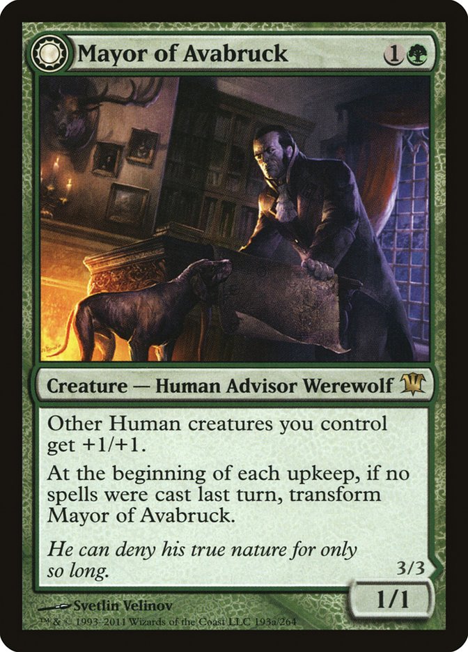 Mayor of Avabruck // Howlpack Alpha [Innistrad] | A1Comics