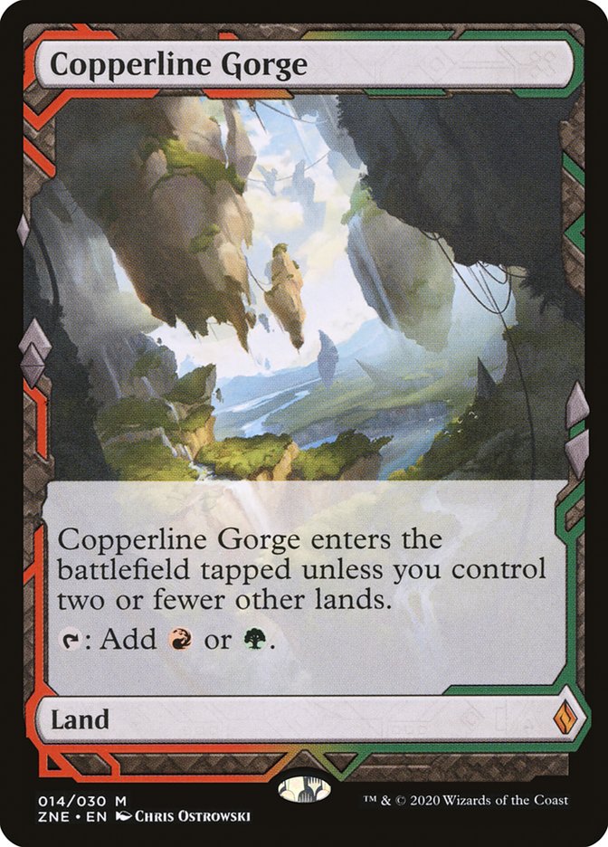 Copperline Gorge (Expeditions) [Zendikar Rising Expeditions] | A1Comics