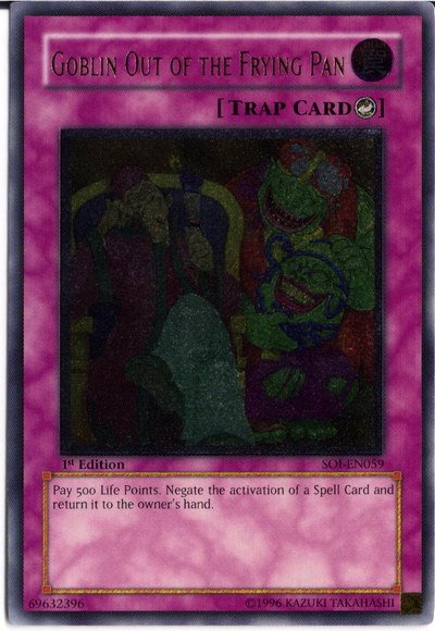 Goblin Out of the Frying Pan (UTR) [SOI-EN059] Ultimate Rare | A1Comics