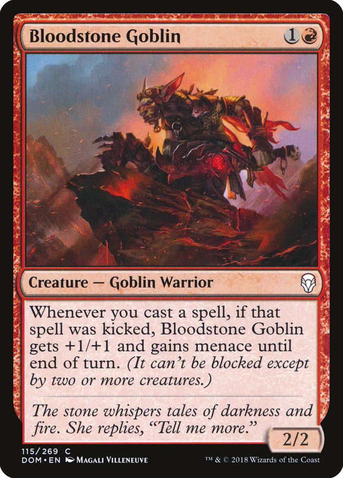 Bloodstone Goblin [Dominaria] | A1Comics