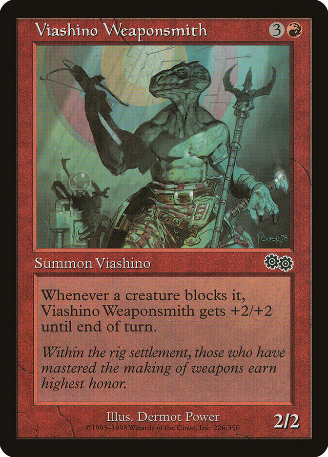 Viashino Weaponsmith [Urza's Saga] | A1Comics