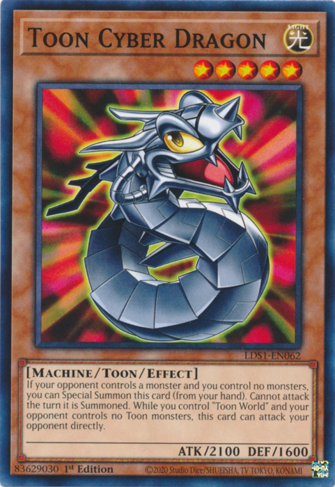 Toon Cyber Dragon [LDS1-EN062] Common | A1Comics