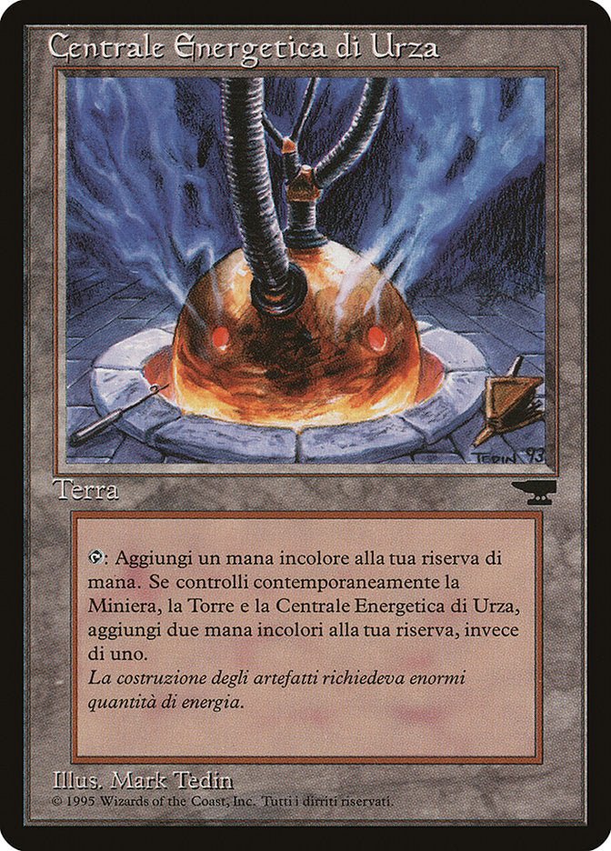 Urza's Power Plant (Columns) (Italian) - "Centrale Energetica di Urza" [Rinascimento] | A1Comics