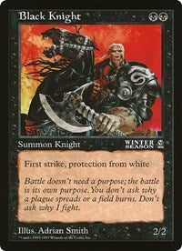 Black Knight (Oversized) [Oversize Cards] | A1Comics