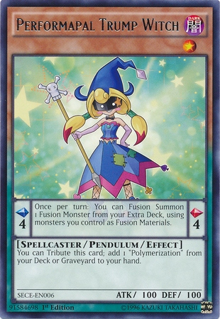 Performapal Trump Witch [SECE-EN006] Rare | A1Comics