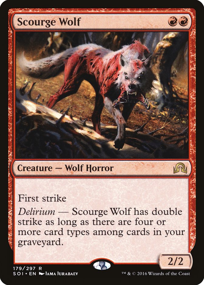 Scourge Wolf [Shadows over Innistrad] | A1Comics