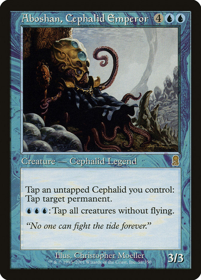 Aboshan, Cephalid Emperor [Odyssey] | A1Comics