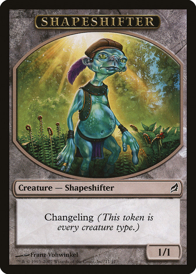 Shapeshifter Token [Lorwyn Tokens] | A1Comics