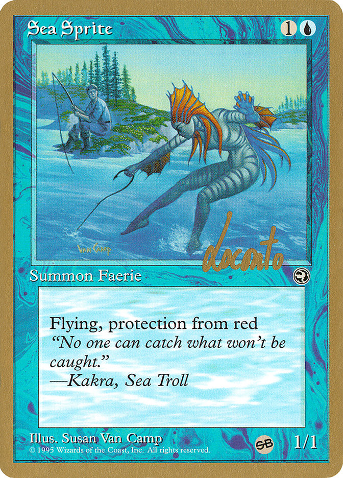 Sea Sprite (Michael Loconto) (SB) [Pro Tour Collector Set] | A1Comics