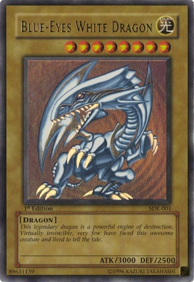 Blue-Eyes White Dragon [SDK-001] Ultra Rare | A1Comics