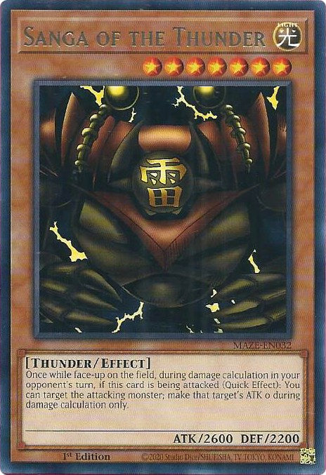 Sanga of the Thunder [MAZE-EN032] Rare | A1Comics