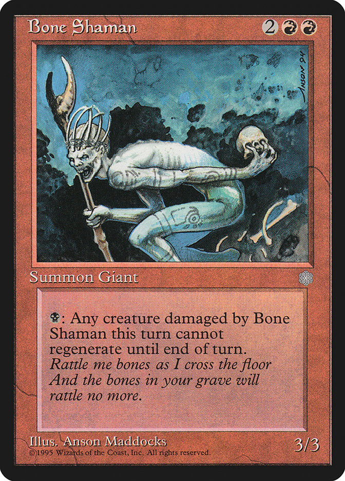 Bone Shaman [Ice Age] | A1Comics