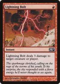 Lightning Bolt (M10) (Oversized) [Oversize Cards] | A1Comics