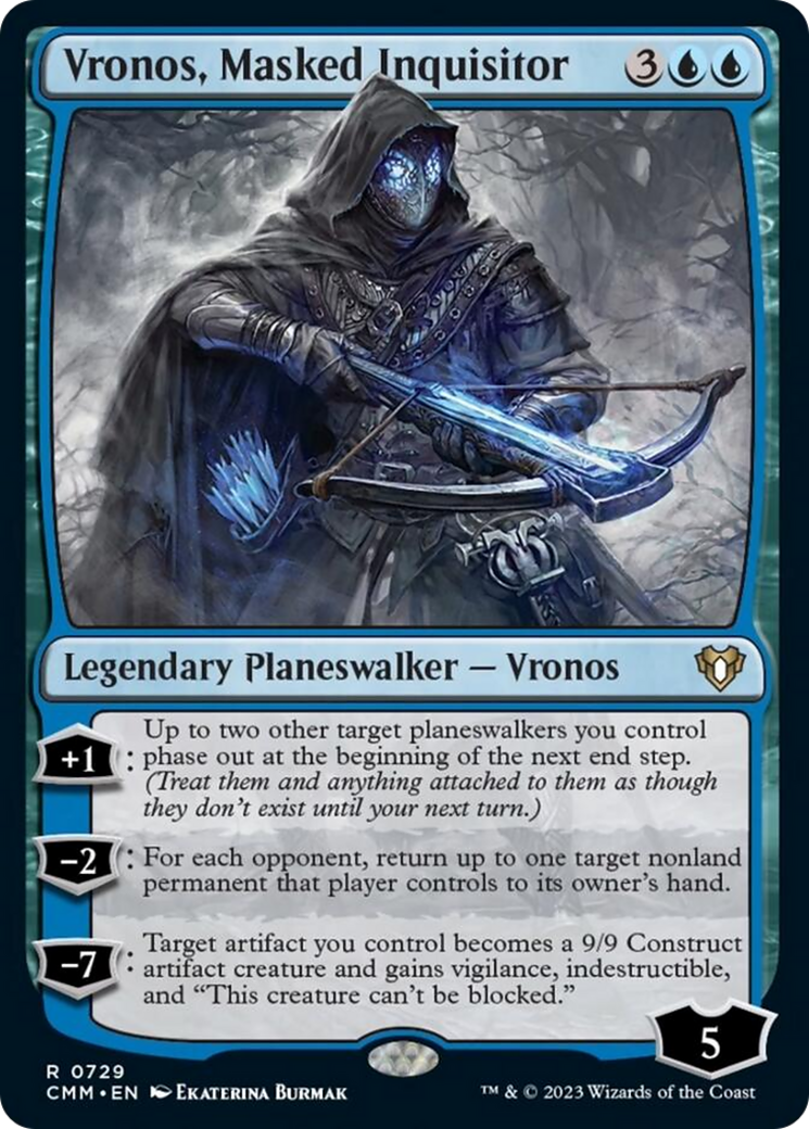 Vronos, Masked Inquisitor [Commander Masters] | A1Comics