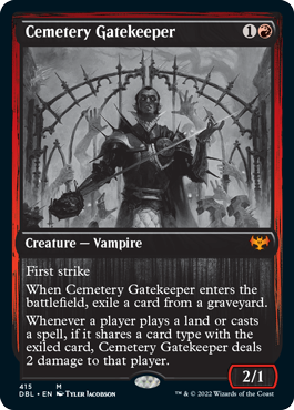 Cemetery Gatekeeper [Innistrad: Double Feature] | A1Comics