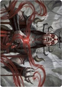 Malakir Blood-Priest Art Card [Zendikar Rising Art Series] | A1Comics