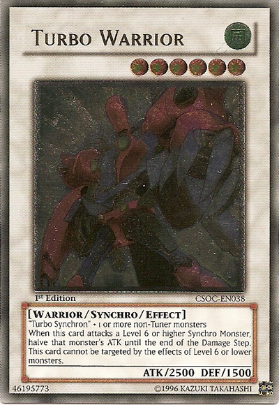 Turbo Warrior (UTR) [CSOC-EN038] Ultimate Rare | A1Comics