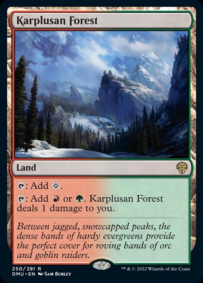 Karplusan Forest [Dominaria United] | A1Comics