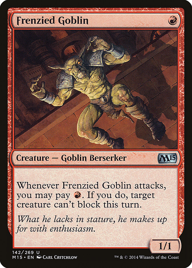 Frenzied Goblin [Magic 2015] | A1Comics