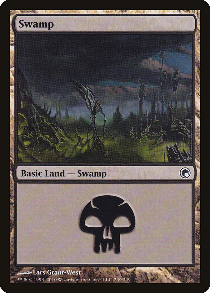 Swamp (239) [Scars of Mirrodin] | A1Comics