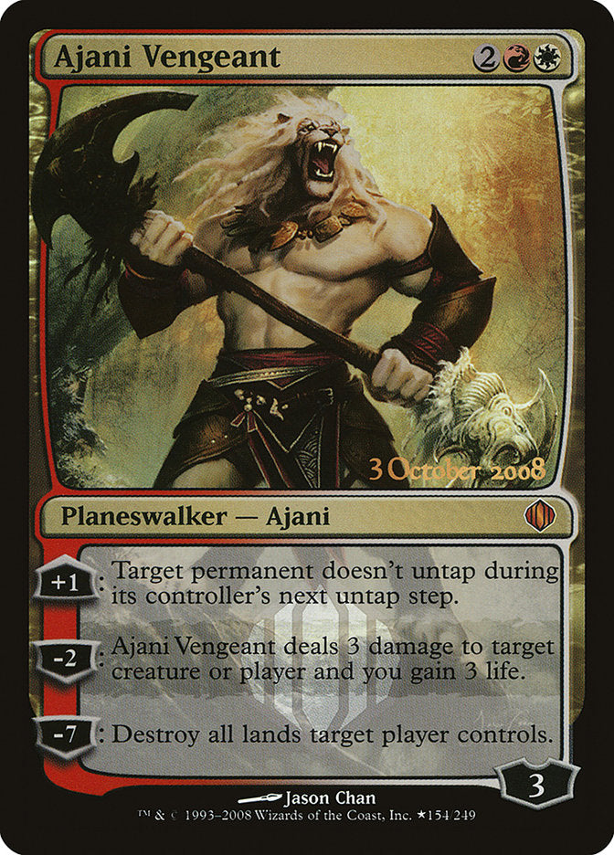 Ajani Vengeant [Shards of Alara Promos] | A1Comics