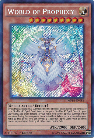 World of Prophecy [MP14-EN081] Secret Rare | A1Comics