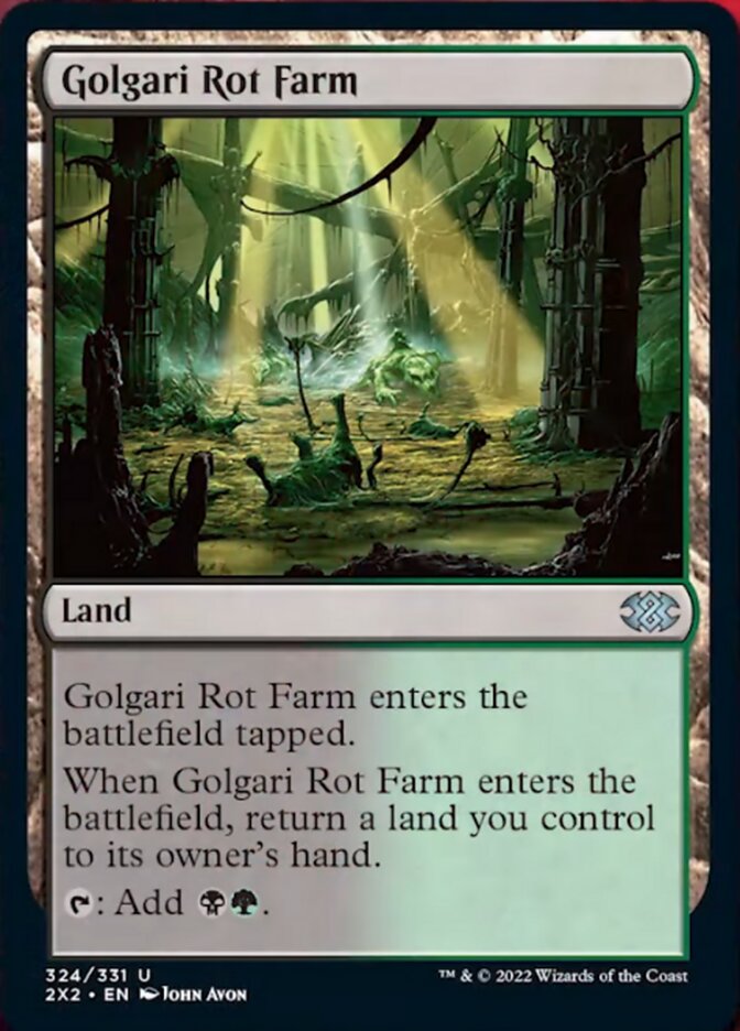 Golgari Rot Farm [Double Masters 2022] | A1Comics