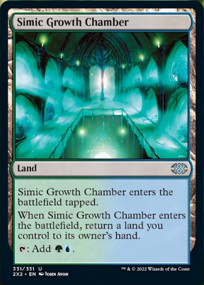 Simic Growth Chamber [Double Masters 2022] | A1Comics