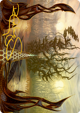 Thornglint Bridge Art Card (Gold-Stamped Signature) [Modern Horizons 2 Art Series] | A1Comics